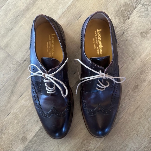 Leonardo Lace Up Wingtip Derby Loafer main image 8